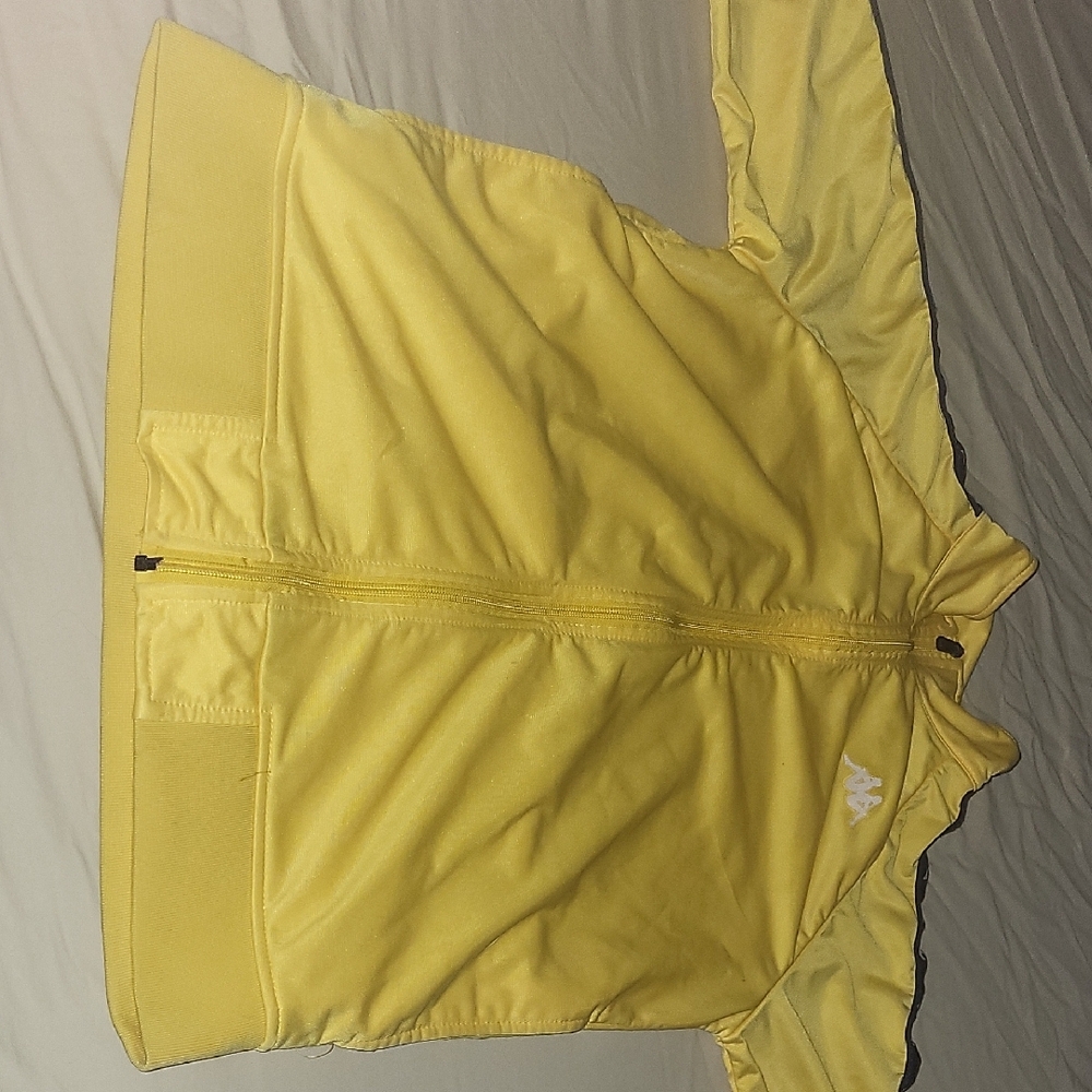 Kappa Yellow Zip-Up Jacket